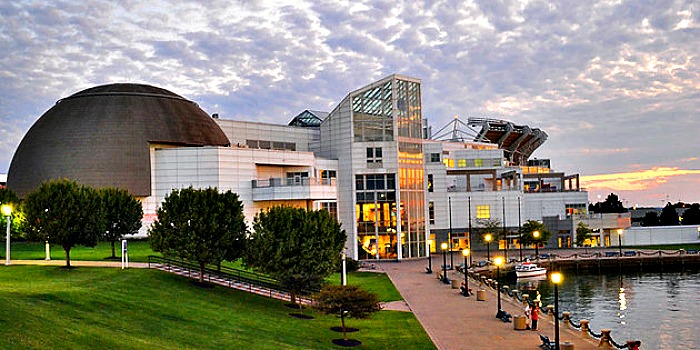 Venture Up Cleveland Ohio Lake front team building