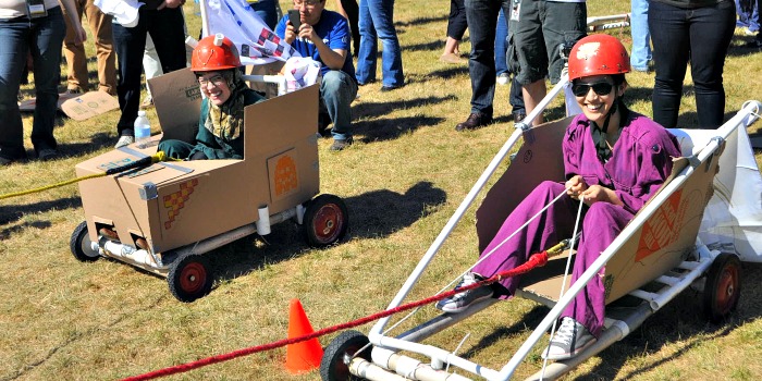 Venture Up Mega Car 500 create a craft Team Building