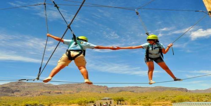 Venture Up High Ropes Course