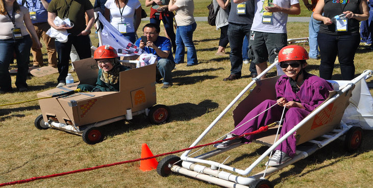 Venture Up Amazing Race Winning Team