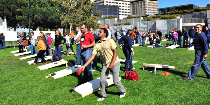 Venture Up Cornhole Outdoors