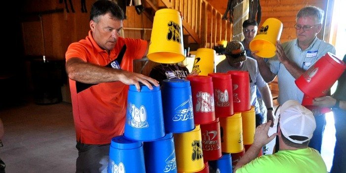 Venture Up Phoenix Cup Stacking Race