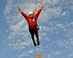 Venture Up High Ropes Jump | Team Building Activities & Techniques