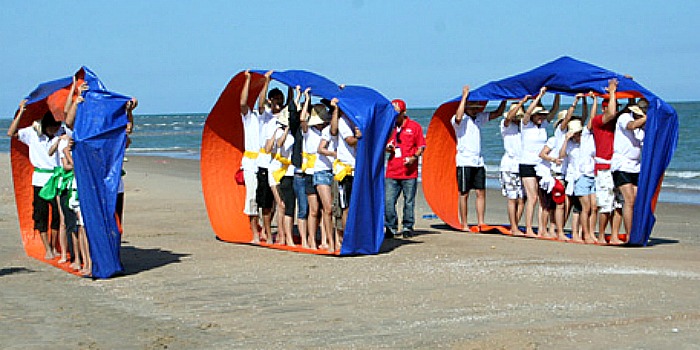 Venture Up Miami Florida Beach Team Building