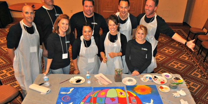 Venture Up ArtRageous Murals CSR for Donation