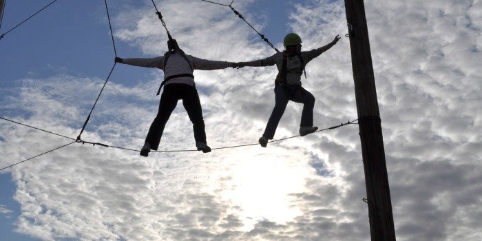 Venture Up Ropes course