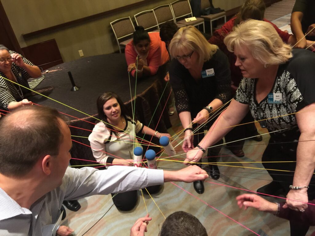 Venture Up Focus Tubes Large event | Team Building Activities & Techniques